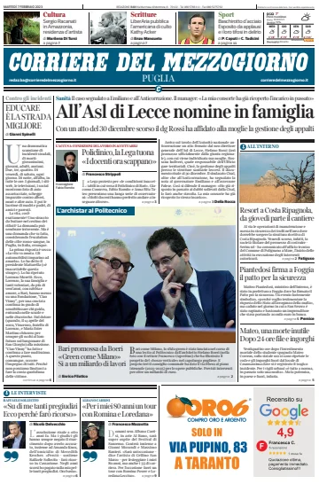 Corriere del Mezzogiorno (Puglia) - 7 Feb 2023