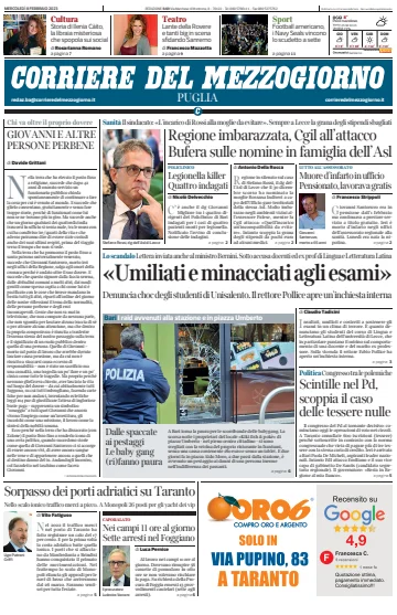 Corriere del Mezzogiorno (Puglia) - 8 Feb 2023