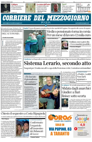 Corriere del Mezzogiorno (Puglia) - 10 Feb 2023