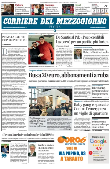 Corriere del Mezzogiorno (Puglia) - 14 Feb 2023