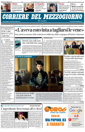 Corriere del Mezzogiorno (Puglia) - 21 Feb 2023