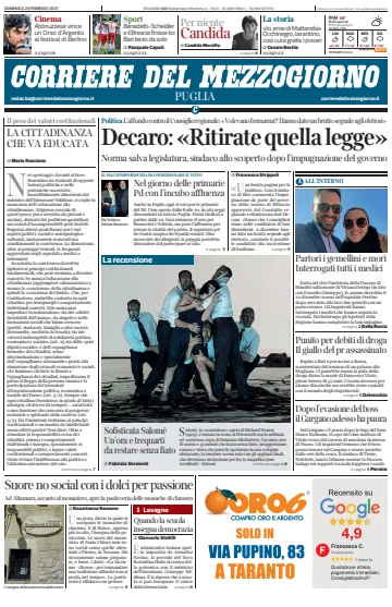 Corriere del Mezzogiorno (Puglia) - 26 Feb 2023