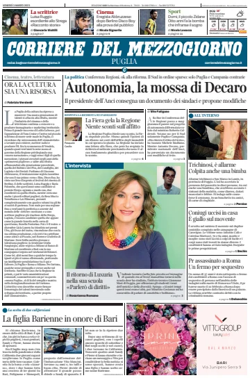 Corriere del Mezzogiorno (Puglia) - 3 Mar 2023