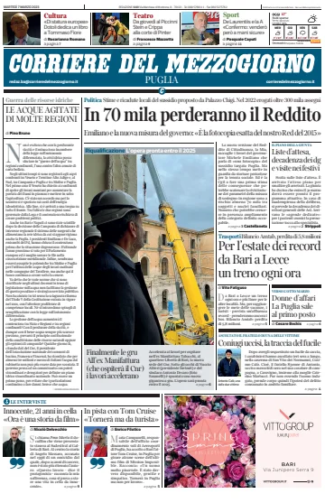 Corriere del Mezzogiorno (Puglia) - 7 Mar 2023
