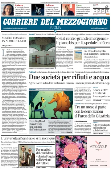 Corriere del Mezzogiorno (Puglia) - 8 Mar 2023