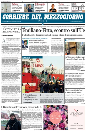 Corriere del Mezzogiorno (Puglia) - 11 Mar 2023