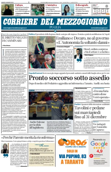 Corriere del Mezzogiorno (Puglia) - 18 Mar 2023