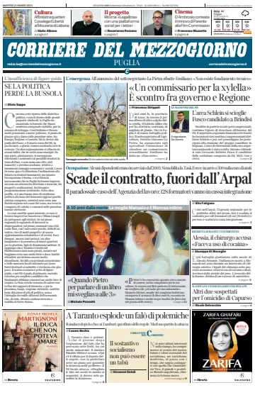 Corriere del Mezzogiorno (Puglia) - 21 Mar 2023