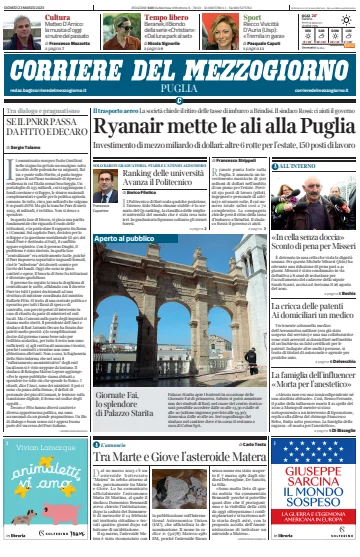 Corriere del Mezzogiorno (Puglia) - 23 Mar 2023