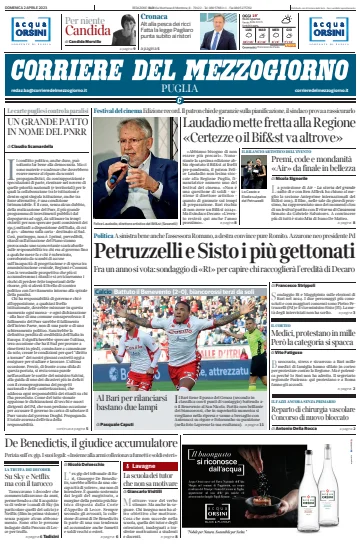 Corriere del Mezzogiorno (Puglia) - 2 Apr 2023