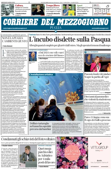 Corriere del Mezzogiorno (Puglia) - 5 Apr 2023