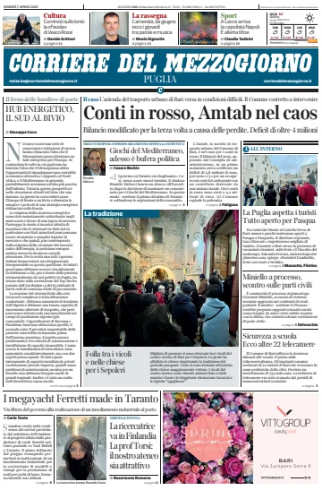 Corriere del Mezzogiorno (Puglia) - 7 Apr 2023