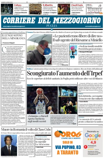 Corriere del Mezzogiorno (Puglia) - 13 Apr 2023