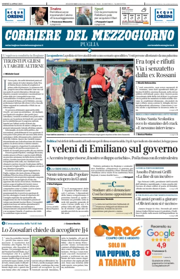 Corriere del Mezzogiorno (Puglia) - 14 Apr 2023