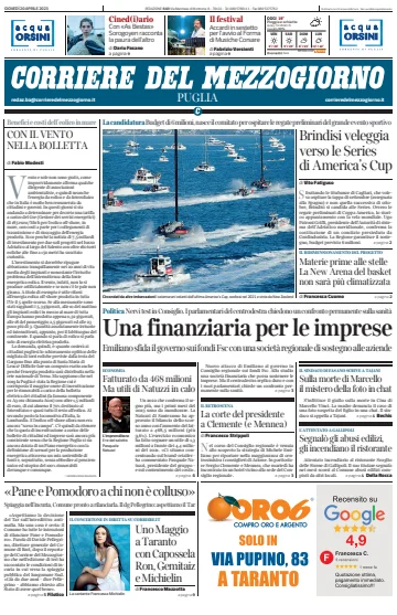 Corriere del Mezzogiorno (Puglia) - 20 Apr 2023