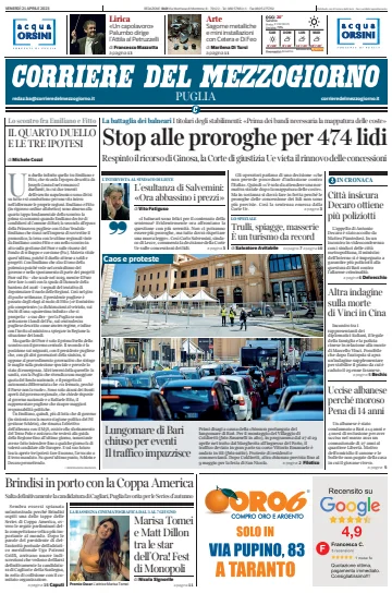 Corriere del Mezzogiorno (Puglia) - 21 Apr 2023