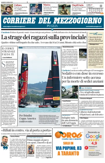 Corriere del Mezzogiorno (Puglia) - 27 Apr 2023