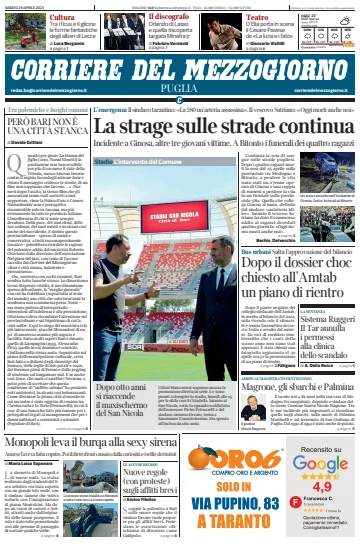 Corriere del Mezzogiorno (Puglia) - 29 Apr 2023