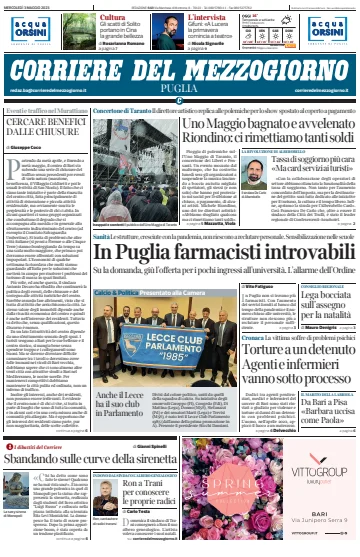 Corriere del Mezzogiorno (Puglia) - 3 May 2023