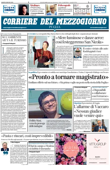 Corriere del Mezzogiorno (Puglia) - 6 May 2023