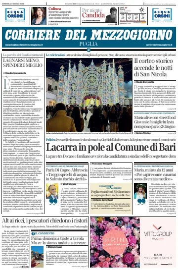 Corriere del Mezzogiorno (Puglia) - 7 May 2023