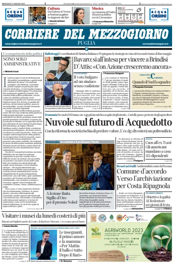 Corriere del Mezzogiorno (Puglia) - 17 May 2023