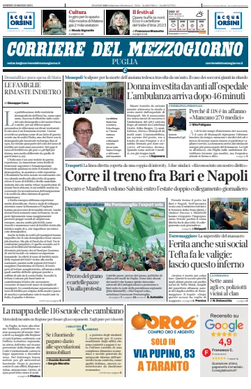 Corriere del Mezzogiorno (Puglia) - 19 May 2023