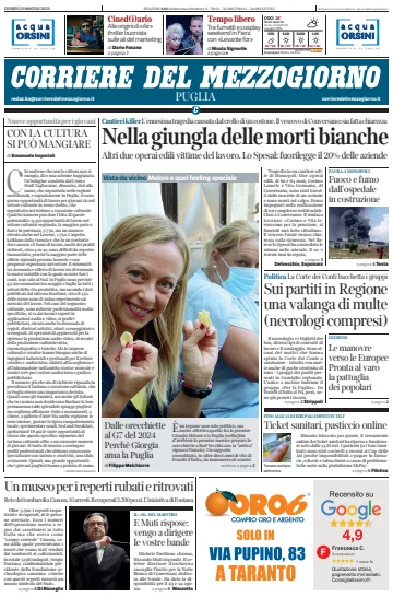 Corriere del Mezzogiorno (Puglia) - 25 May 2023