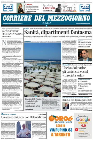 Corriere del Mezzogiorno (Puglia) - 4 Jun 2023