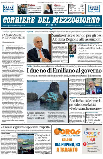 Corriere del Mezzogiorno (Puglia) - 7 Jun 2023