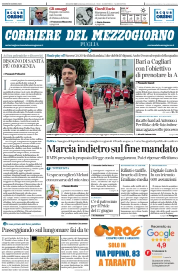 Corriere del Mezzogiorno (Puglia) - 8 Jun 2023