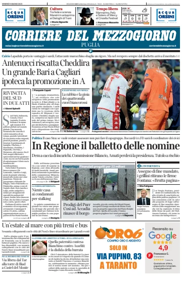 Corriere del Mezzogiorno (Puglia) - 9 Jun 2023