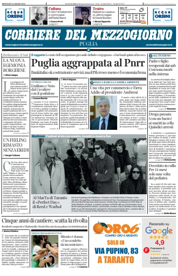 Corriere del Mezzogiorno (Puglia) - 14 Jun 2023