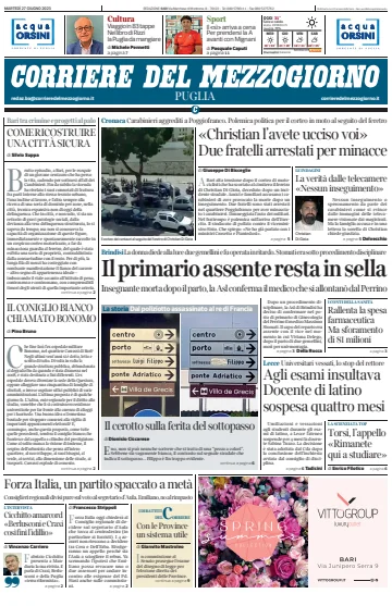Corriere del Mezzogiorno (Puglia) - 27 Jun 2023