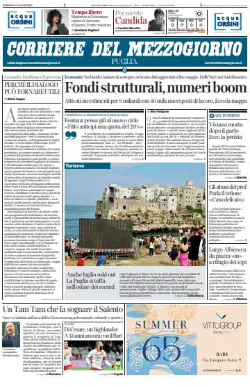 Corriere del Mezzogiorno (Puglia) - 2 Jul 2023
