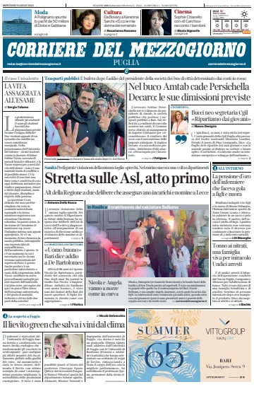 Corriere del Mezzogiorno (Puglia) - 5 Jul 2023