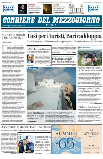 Corriere del Mezzogiorno (Puglia) - 6 Jul 2023