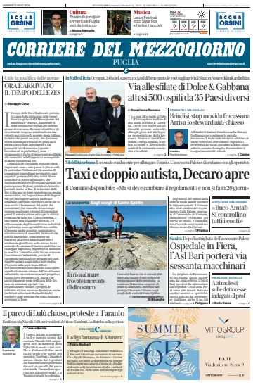 Corriere del Mezzogiorno (Puglia) - 7 Jul 2023