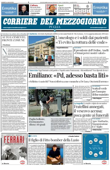 Corriere del Mezzogiorno (Puglia) - 14 Jul 2023