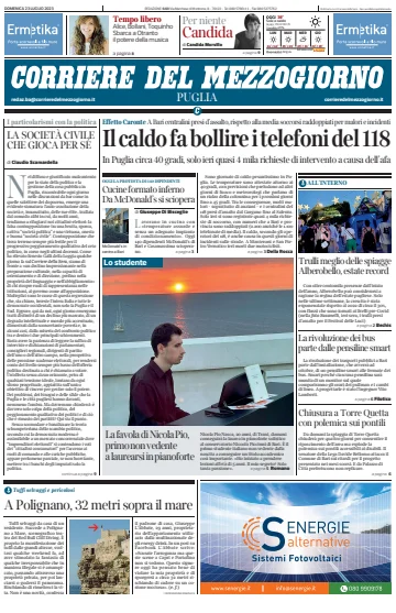Corriere del Mezzogiorno (Puglia) - 23 Jul 2023