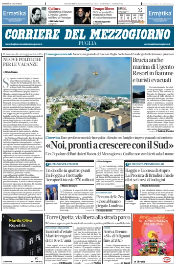 Corriere del Mezzogiorno (Puglia) - 28 Jul 2023