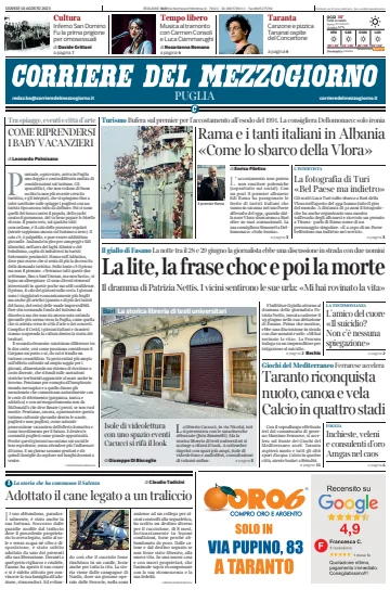 Corriere del Mezzogiorno (Puglia) - 10 Aug 2023