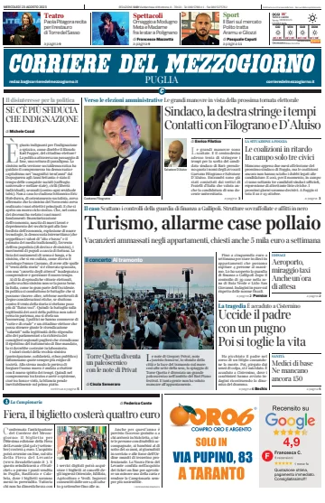 Corriere del Mezzogiorno (Puglia) - 23 Aug 2023