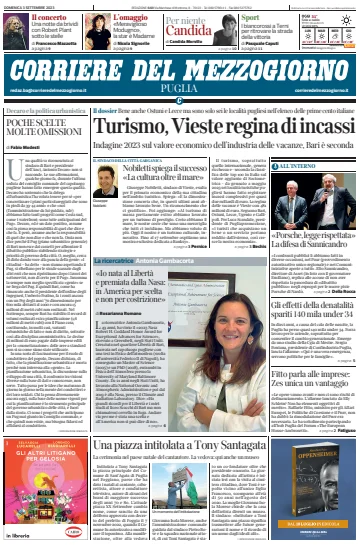 Corriere del Mezzogiorno (Puglia) - 3 Sep 2023