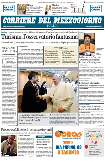 Corriere del Mezzogiorno (Puglia) - 29 Sep 2023