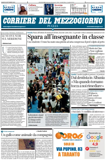 Corriere del Mezzogiorno (Puglia) - 30 Sep 2023