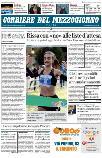 Corriere del Mezzogiorno (Puglia) - 4 Oct 2023