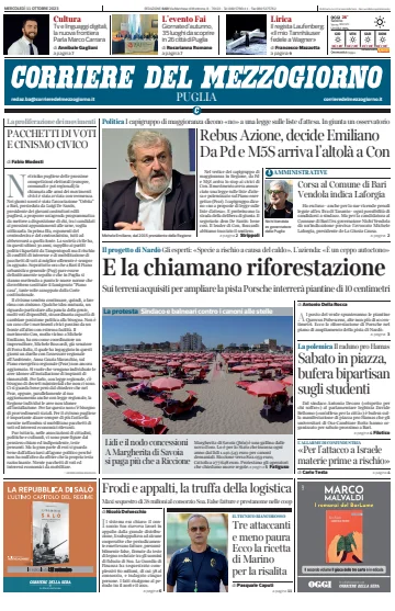 Corriere del Mezzogiorno (Puglia) - 11 Oct 2023