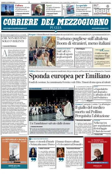 Corriere del Mezzogiorno (Puglia) - 13 Oct 2023