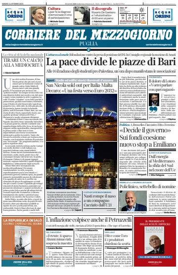Corriere del Mezzogiorno (Puglia) - 14 Oct 2023
